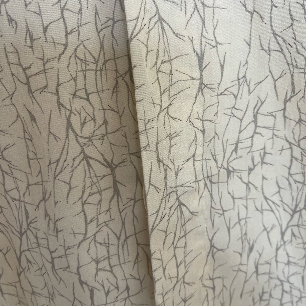 John Varvatos Soft Yellow Patterned Button Down L… - image 4